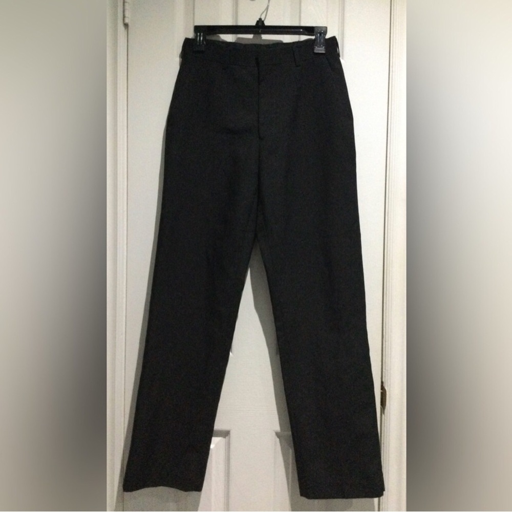 Cigliano Classic Black Straight Leg Dress Pants